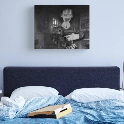 The Horror Dome Robbie Rotten Canvas Print