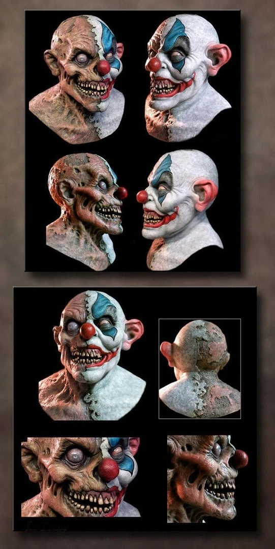 The Horror Dome "Rot The Clown" HD Studios Pro Mask Masks 6 The Horror Dome "Rot The Clown" HD Studios Pro Mask Masks