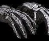 Morris Hands & Feet "Rotted Biker Hands" Halloween Costume Gloves