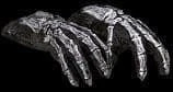 Morris Hands & Feet "Rotted Biker Hands" Halloween Costume Gloves