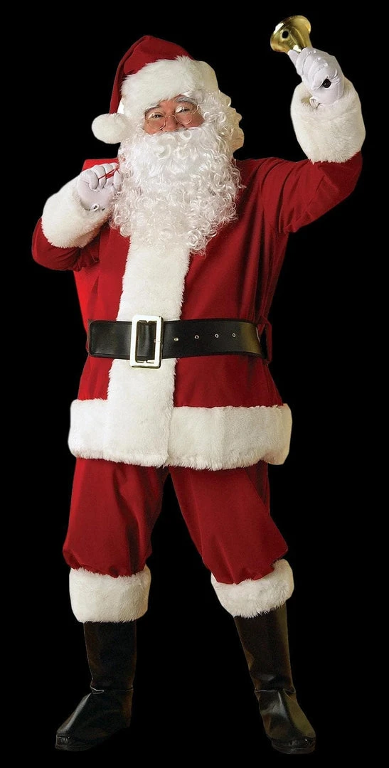 Morris "Santa Suit - Plush" Costume Costumes 3 Morris "Santa Suit - Plush" Costume Costumes