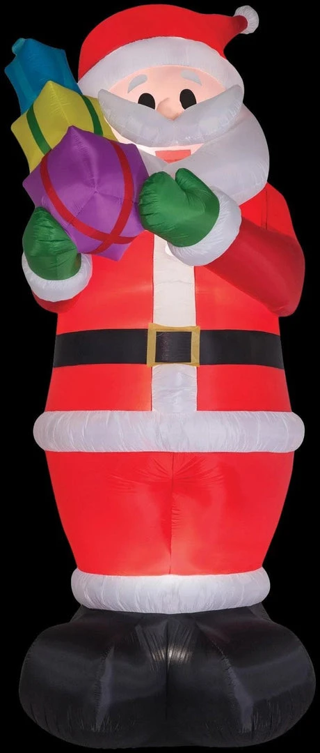 The Horror Dome Christmas Decorations "Santa With Gifts - 16 Foot Tall" Air-Blown Inflatable Halloween Decoration 3 The Horror Dome Christmas Decorations "Santa With Gifts - 16 Foot Tall" Air-Blown Inflatable Halloween Decoration