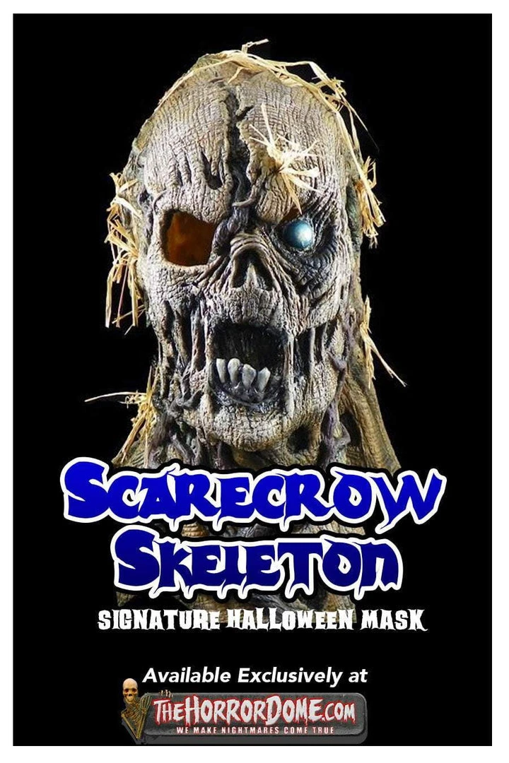 The Horror Dome "Scarecrow Skeleton" HD Studios Pro Mask Masks 7 The Horror Dome "Scarecrow Skeleton" HD Studios Pro Mask Masks