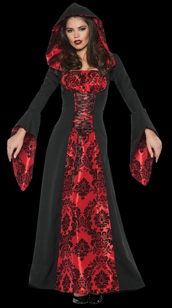Morris Costumes "Scarlett Mistress" Costume - Adult 3 Morris Costumes "Scarlett Mistress" Costume - Adult