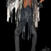 Morris "Scorched Scarecrow" Halloween Prop With Fog Machine