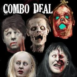 The Horror Dome "Severed Heads Halloween Props" - 5x Package Deal