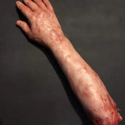 SpellBound FX And Art "Severed Male Right Arm - Silicone" Human Body Part Halloween Prop