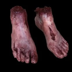 SpellBound FX And Art "Silicone Severed Feet" Body Parts Halloween Prop