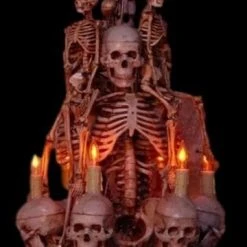 Buckeys Boneyard "Skeleton Chandelier" Haunted House Lighting