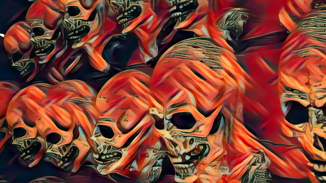 The Horror Dome Decorations Skull Poster 3 The Horror Dome Decorations Skull Poster