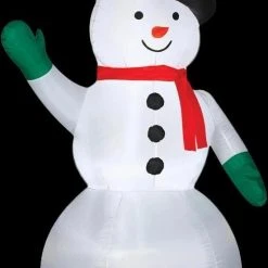 Morris General Decorations "Snowman" Air-blown Inflatable Christmas Decoration
