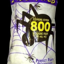 Morris "Spider Web Bag - 8.4oz" Haunted House Decoration Decorations