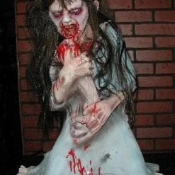 Distortions "Spitting Debby" Zombie Halloween Animatronic