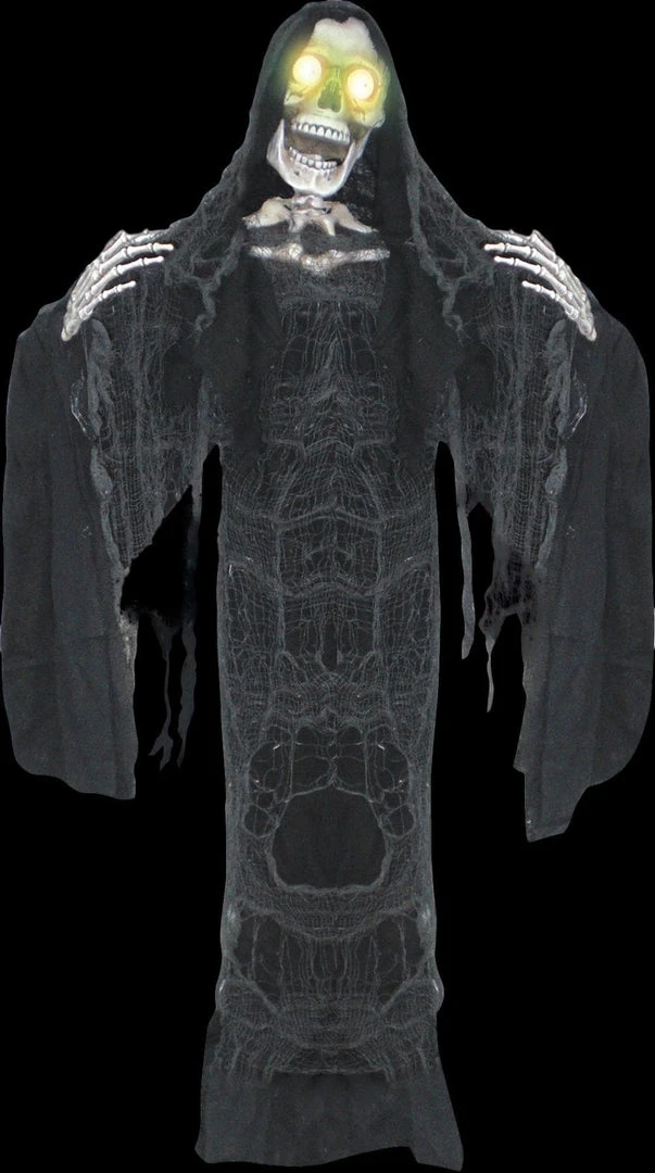 Morris "Standing Reaper With Moving Jaw" Electric Animated Halloween Prop 3 Morris "Standing Reaper With Moving Jaw" Electric Animated Halloween Prop