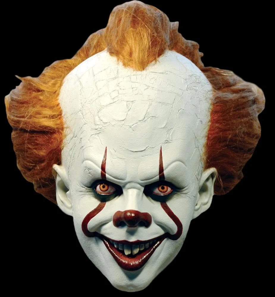 Morris Scary Masks "Stephen King's It - Pennywise 2019" Deluxe Mask 3 Morris Scary Masks "Stephen King's It - Pennywise 2019" Deluxe Mask