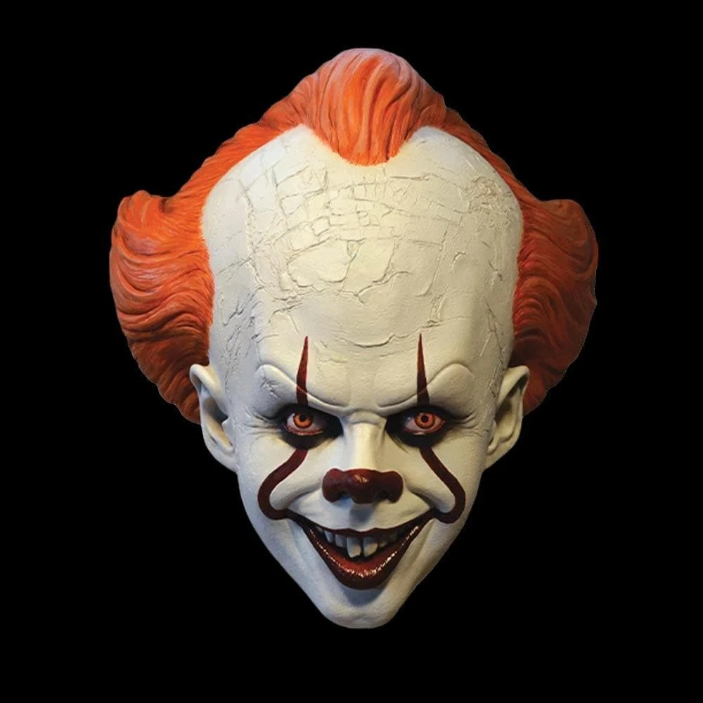 Morris "Stephen King's It - Pennywise 2019" Mask Scary Masks 3 Morris "Stephen King's It - Pennywise 2019" Mask Scary Masks