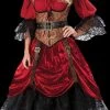 Morris Costumes "Swashbucklin Scarlet" Costume