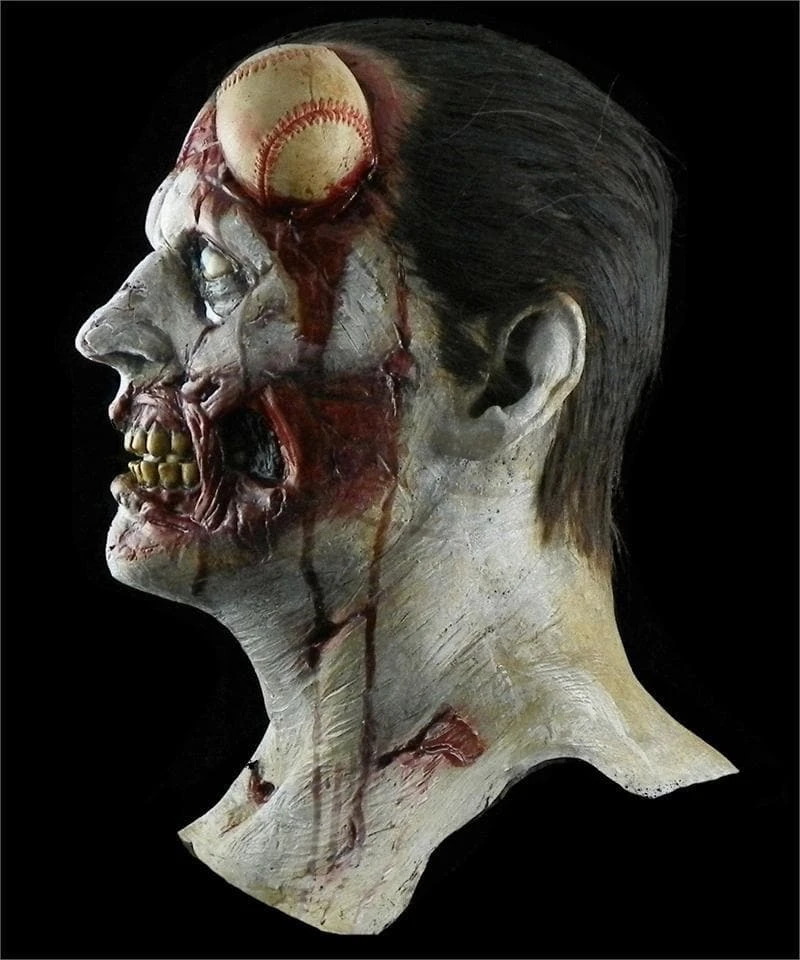The Horror Dome Masks "The Baseball Zombie" HD Studios Pro Mask 5 The Horror Dome Masks "The Baseball Zombie" HD Studios Pro Mask