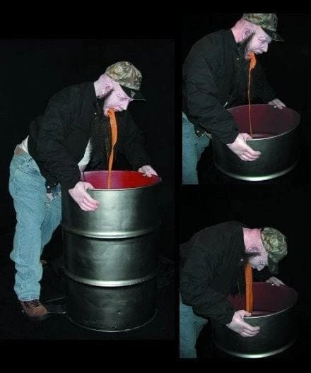 Distortions Animatronics "The New Spew" Professional Halloween Animatronic Barrel 3 Distortions Animatronics "The New Spew" Professional Halloween Animatronic Barrel