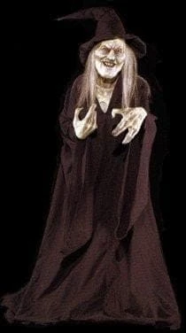 Distortions Props "The Wicked Witch" Halloween Prop 3 Distortions Props "The Wicked Witch" Halloween Prop