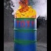 Distortions Animatronics "Toxic Trickster" Halloween Animatronic Barrel