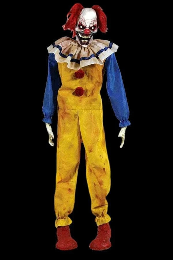 Morris "Twitching Clown" Electric Animated Halloween Prop Props 3 Morris "Twitching Clown" Electric Animated Halloween Prop Props
