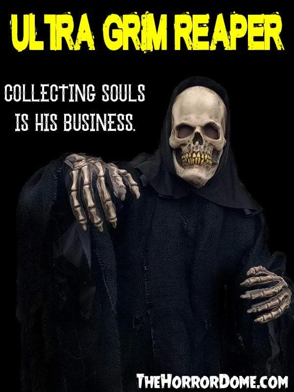 The Horror Dome Costumes "Ultra Grim Reaper" HD Comfort Costume 6 The Horror Dome Costumes "Ultra Grim Reaper" HD Comfort Costume