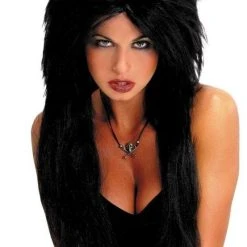 Morris Accessories "Vampiress - Black" Halloween Wig