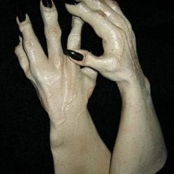 The Horror Dome "Werewolf Monster Hands" Deluxe Latex Halloween Costume Gloves Hands & Feet