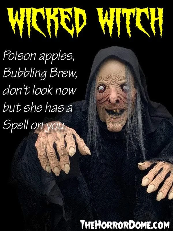 The Horror Dome Costumes "Wicked Witch" HD Comfort Costume 6 The Horror Dome Costumes "Wicked Witch" HD Comfort Costume