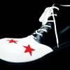Morris "Wingtip - Black/White" Clown Shoes