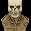 CFX "Yorick The Skull - Tan" Silicone Mask Scary Masks
