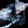 The Horror Dome Accessories "Zombie Cat" HD Studios Halloween Puppet Prop