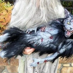The Horror Dome Accessories "Zombie Cat" HD Studios Halloween Puppet Prop