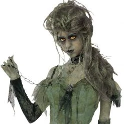 Morris Accessories "Zombie Lady - Grey" Halloween Wig