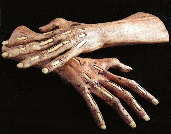 The Horror Dome Hands & Feet "Zombie Latex Hands" Halloween Costume Gloves 4 The Horror Dome Hands & Feet "Zombie Latex Hands" Halloween Costume Gloves